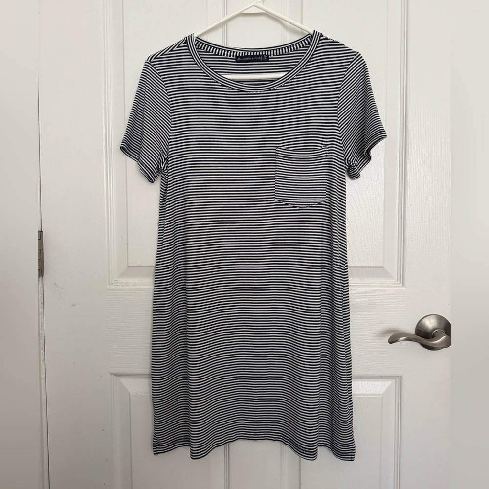 Abercrombie & Fitch Striped T-shirt Dress